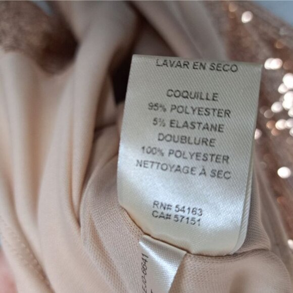 Eliza J Mock-Neck Sequined Bodycon Dress - Picture 11 of 12